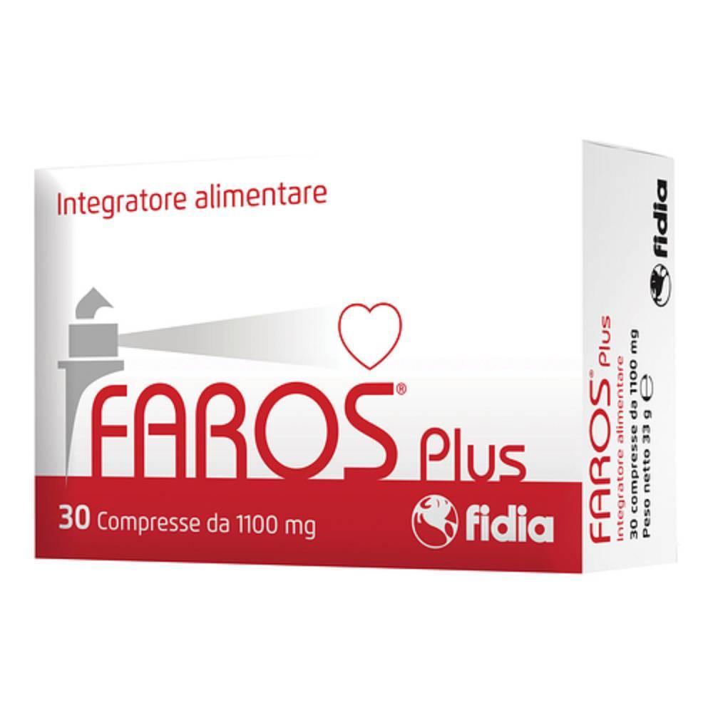 faros integratore alimentare faros plus 30 compresse con berberina, riso rosso fermentato e astragalo per il benessere cardiovascolare - foto 1