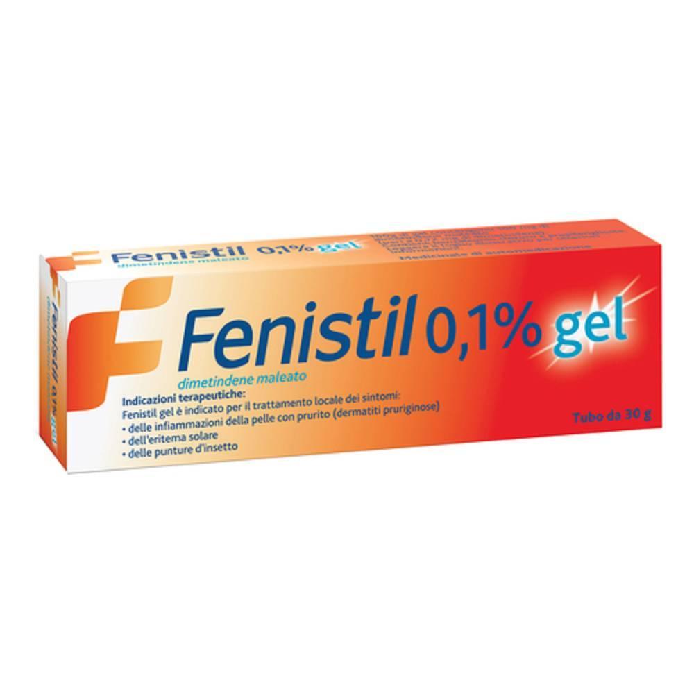 fenistil gel fenistil 0,1% per uso topico 30g - antipruriginoso e antistaminico per pelle irritata e sensibile - foto 1