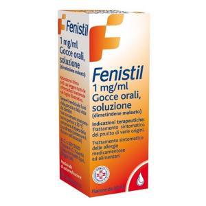 Gocce orali di dimetindene  20ml 1mg/ml - antistaminico per allergie e sintomi di raffreddore