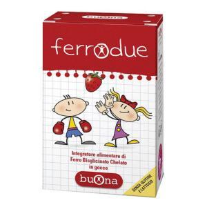 Integratore alimentare di ferro in gocce 15ml per il fabbisogno nutrizionale di bambini e adulti, riduce stanchezza e affaticamento