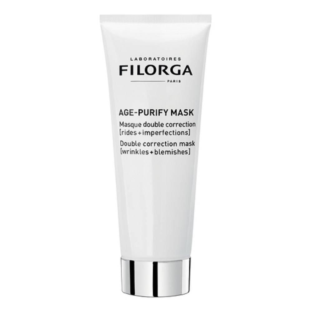 filorga maschera doppia correzione filorga age purify mask 75ml per rughe e imperfezioni, pelle purificata e distesa - foto 1