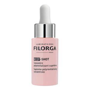Concentrato rivitalizzante antirughe ncef shot 15ml per tono e luminosità della pelle con azione intensiva e rinnovamento cellulare