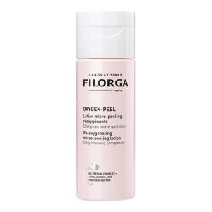 Lozione micro-peeling riossigenante 150ml - esfoliante per una pelle fresca e luminoso con acido ialuronico e complesso di 5 acidi esfolianti