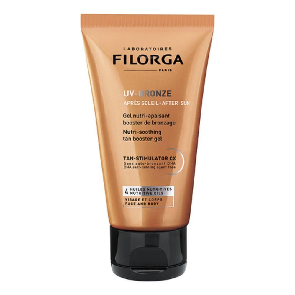 filorga gel nutri-lenitivo dopo sole filorga uv bronze - prolunga abbronzatura e idratazione intensa per viso e corpo 200 ml - foto 1