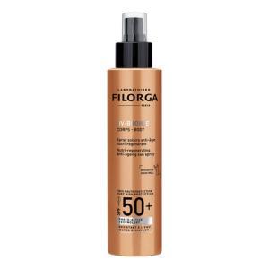 Spray solare anti-età nutriente spf 50+ per il corpo -  uv bronze body 150 ml