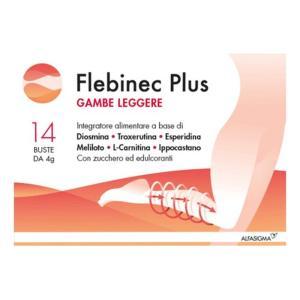 Integratore alimentare  plus per benessere di vene e microcircolo - 14 buste da 4 g