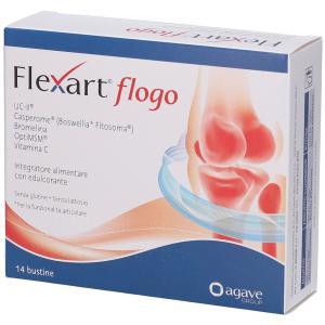 Integratore alimentare  flogo 20 compresse per la funzionalità articolare con uc ii, boswellia fitosoma e bromelina 2500 gdu/g