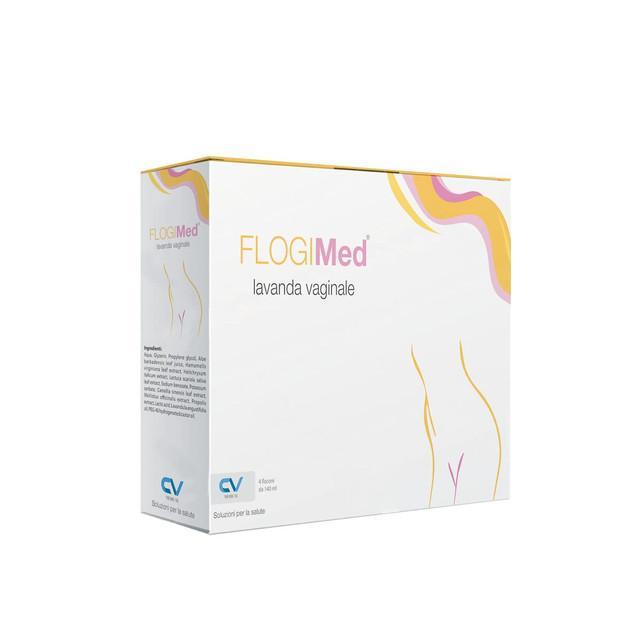 flogimed lavanda vaginale flogimed 4 pz - soluzione naturale per igiene intima con attività anti-infiammatoria e disinfettante - foto 1