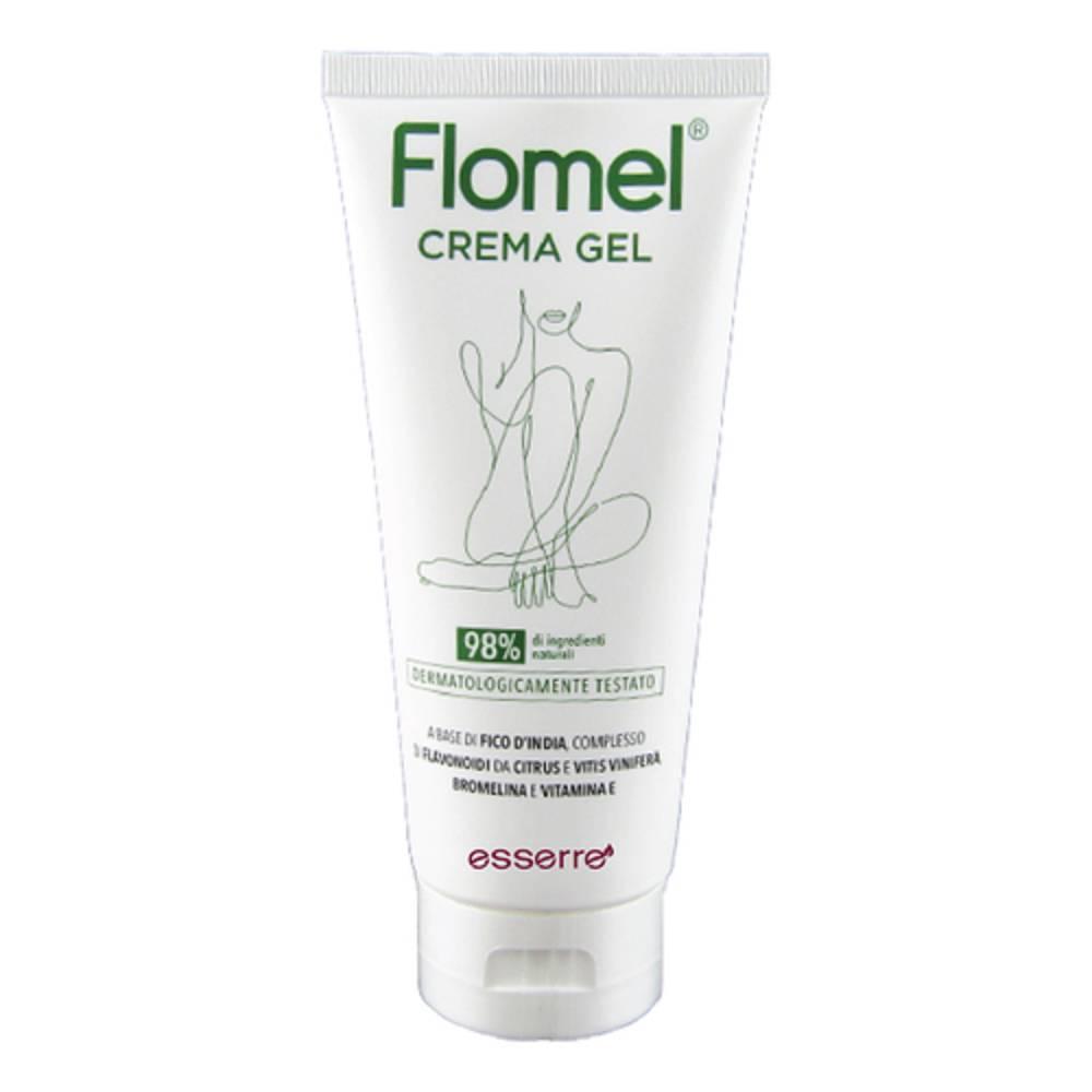 flomel crema gel 200ml con bromelina e estratto di arancia rossa per combattere la cellulite e favorire il drenaggio dei liquidi - foto 1