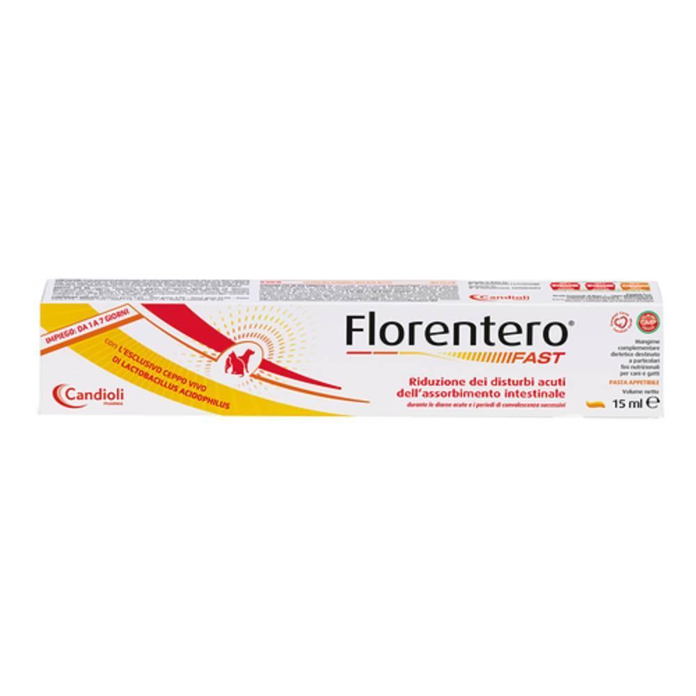 florentero mangime complementare fast per cani e gatti - siringa 15ml per diarree acute e convalescenza - foto 1