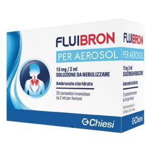 Aerosol 20 fl 15 mg 2 ml - soluzione nebulizzabile mucolitica per trattamento delle vie aeree