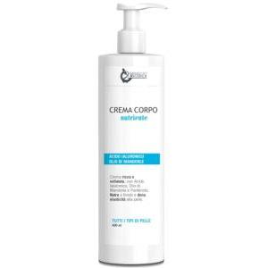 Crema corpo nutriente 400ml con acido ialuronico e olio di mandorle per pelle secca e anelastica