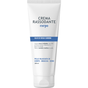 Crema corpo rassodante nutriente e tonificante per pelle rilassata con olio di rosa canina e burro di karitè - 200 ml