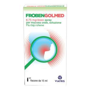 Spray per mucosa orale golmed 15ml - flurbiprofene per il trattamento di infiammazioni e dolori temporanei