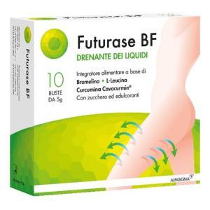 Integratore alimentare  bf in bustine - bromelina, curcumina e l-leucina per benessere e vitalità - 10 bustine da 5g