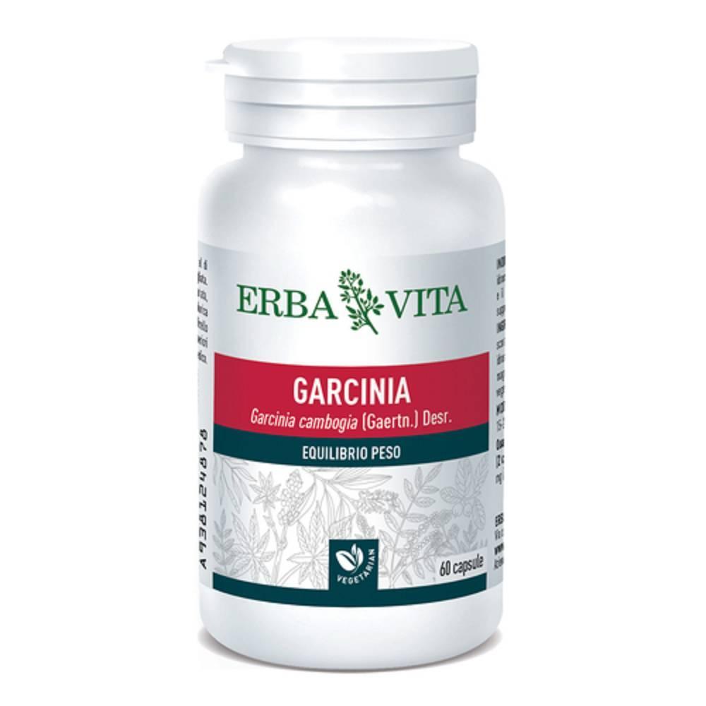 garcinicia garcinia cambogia 60 capsule 400 mg per il controllo del peso e della cellulite - integratore naturale con estratto di frutto e inulina - foto 1