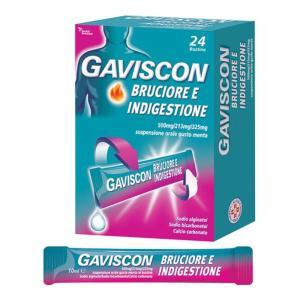 Bruciore e indigestione 500 mg/213 mg/325 mg sospensione orale gusto menta per il sollievo da bruciori di stomaco e indigestione