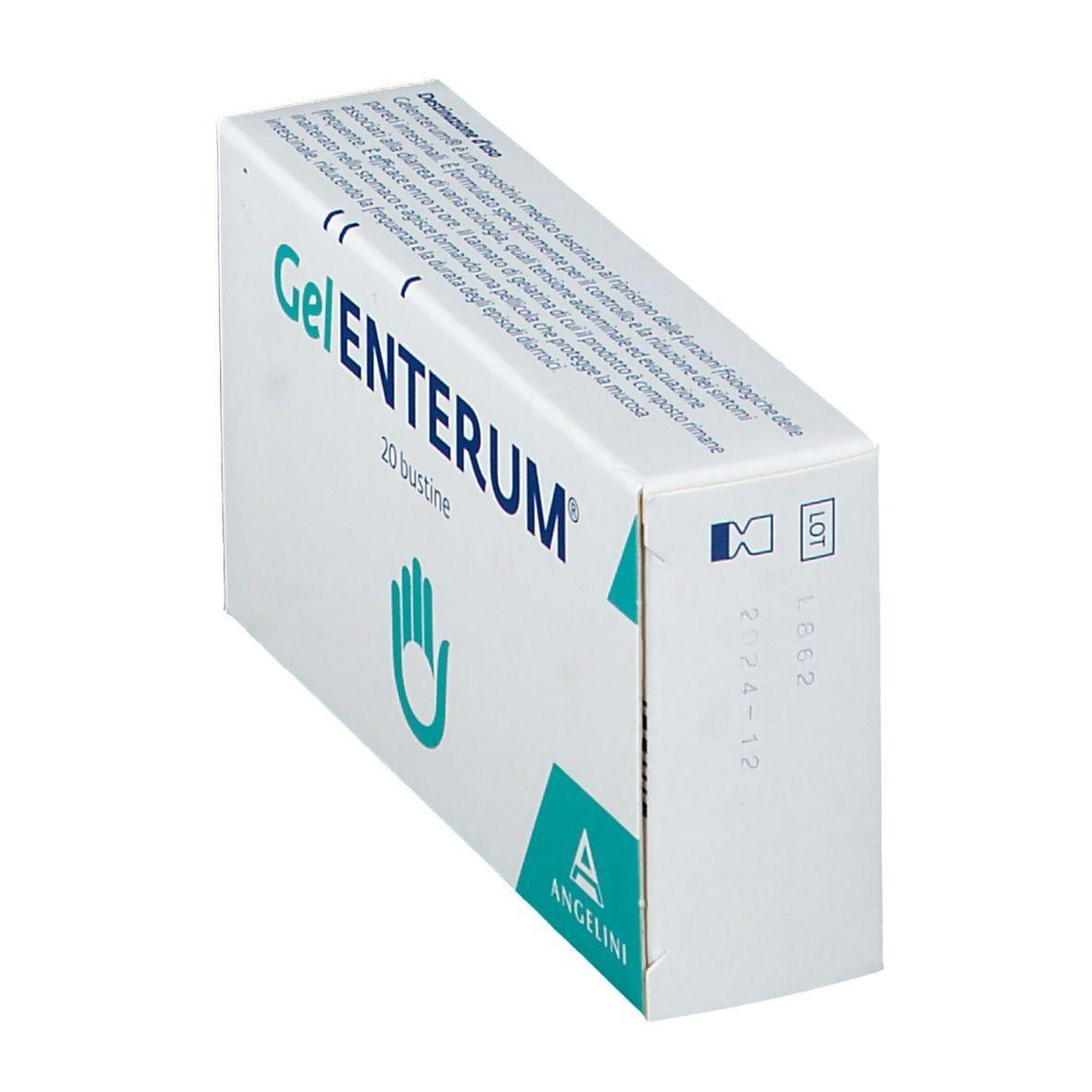 gelenterum gelenterum 20 bustine per bambini - dispositivo medico per il controllo dei sintomi diarroici e tensione addominale - foto 1