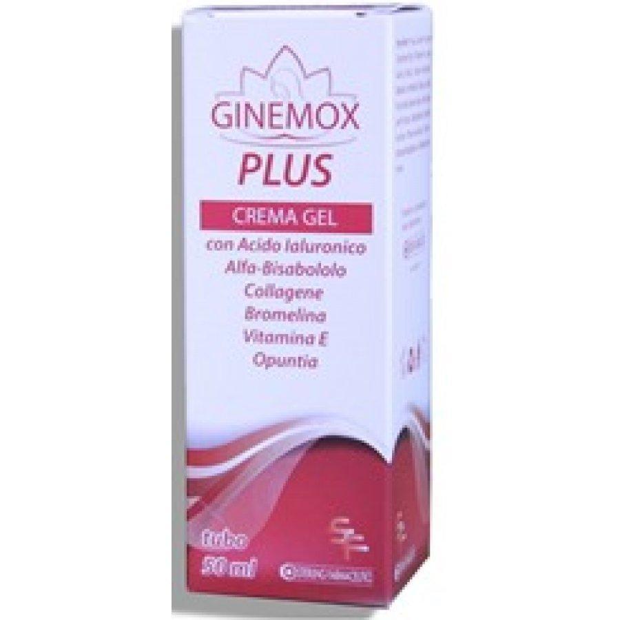 ginemox crema gel dermaceutico ginemox plus per vulviti irritative e prurito vulvare - formato 50 ml per la salute intima femminile - foto 1