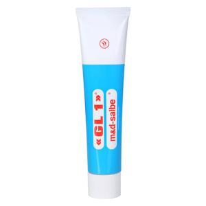 Crema dermatologica proteggente e idratante gl1 m&d salbe 75ml per pelle sensibile, abrasioni e fattori ambientali