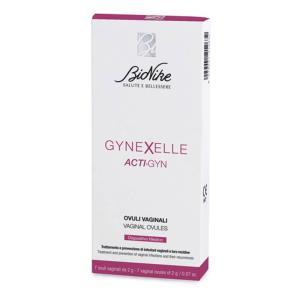 Ovuli vaginali gynexelle acti-gyn per trattamento e prevenzione di infezioni vaginali e secchezza - 7 ovuli