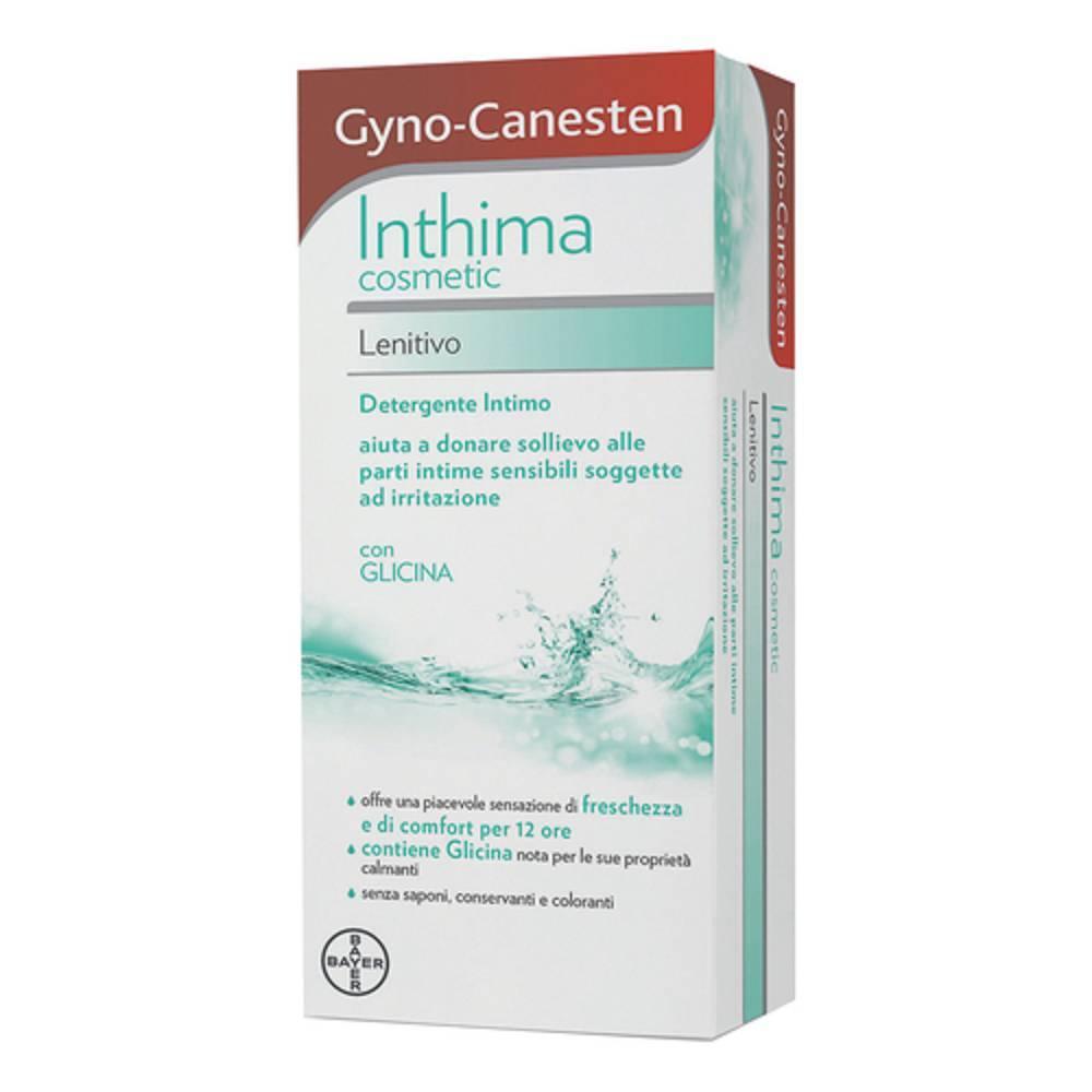 gyno-canesten detergente intimo delicato gynocanesten inthima lenitivo per sollievo e comfort delle parti intime, 200 ml - foto 1