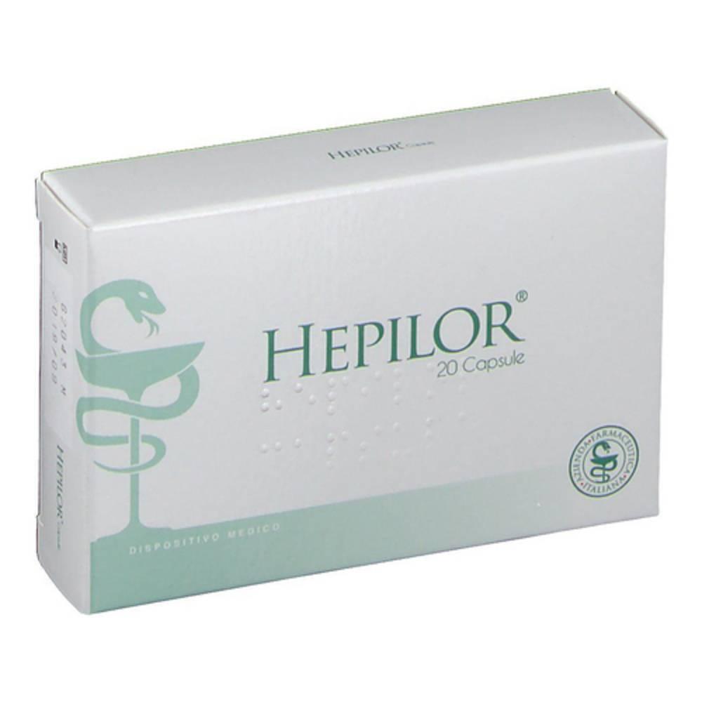 hepilor dispositivo medico hepilor 20 capsule per protezione e riparazione della mucosa gastrointestinale, efficace contro infiammazioni e lesioni. - foto 1