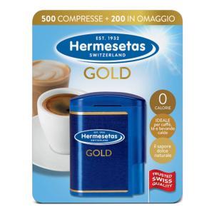 Dolcificante  gold 500+200 compresse, a base di aspartame, ideale per diabetici e a ridotto contenuto energetico