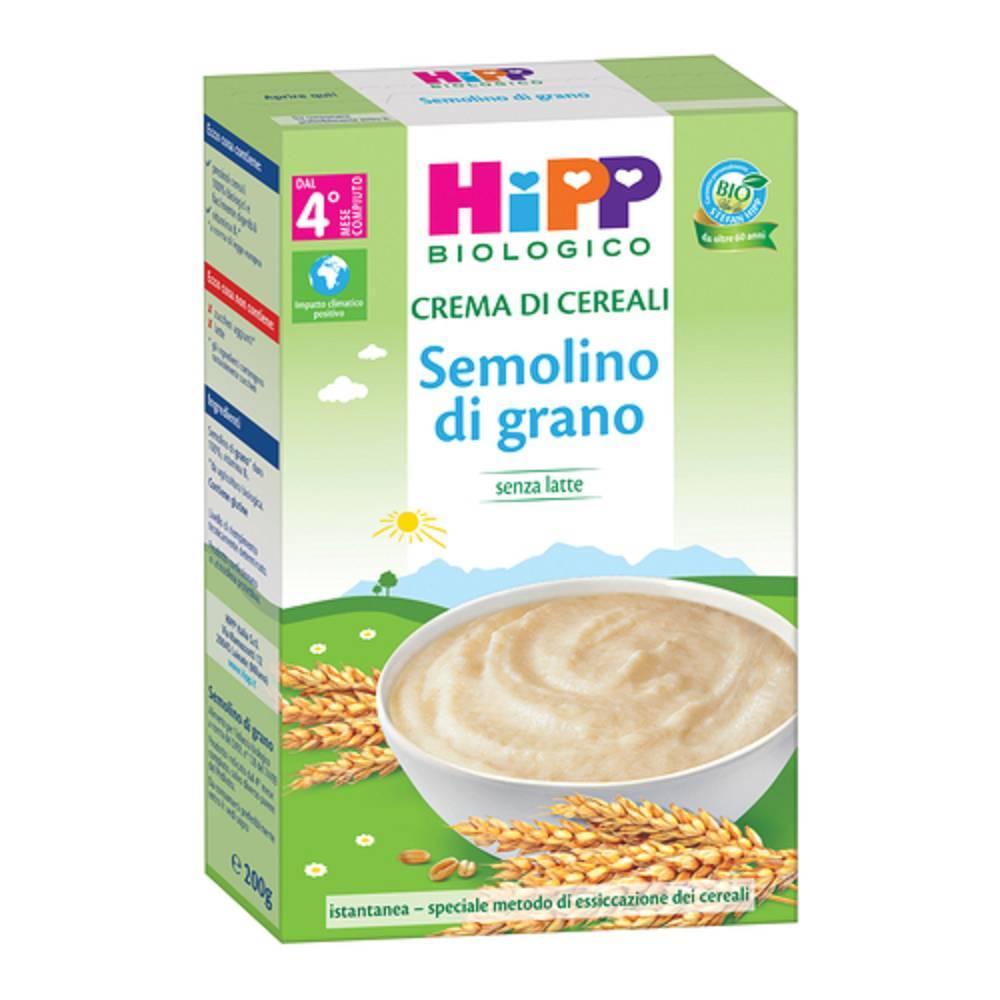 hipp hipp bio crema cereali semolino 200g - foto 1