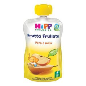 Purea di frutta biologica mela e pera 90g - alimento per infanzia senza zuccheri aggiunti, ideale per bambini dal 6° mese