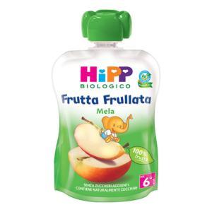 Purea di frutta biologica di mela 90g - alimento per l'infanzia senza zuccheri aggiunti, ideale dal 6° mese