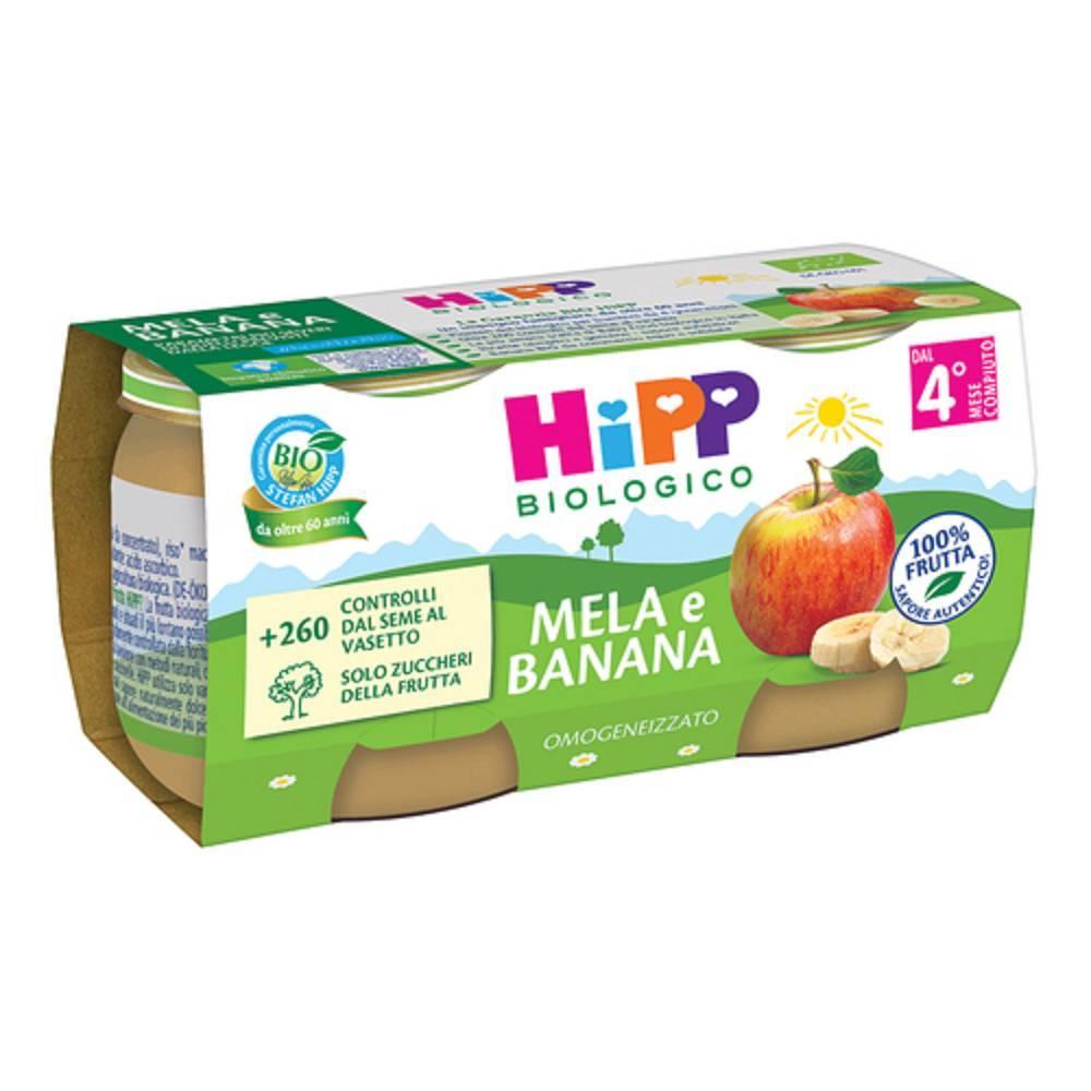 hipp hipp bio omog mela/banana2x80g - foto 1
