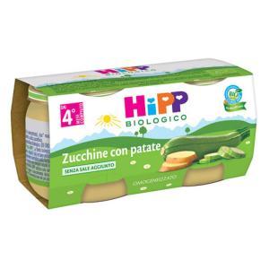 Omogeneizzato biologico di zucchine e patate - confezione da 2 vasetti da 80g, ideale per pappe e brodi, senza glutine