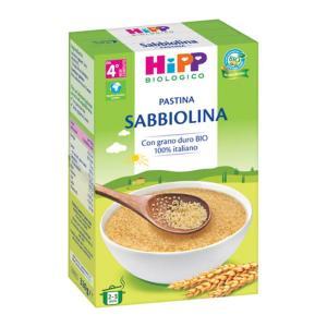 Pastina biologica sabbiolina  320g - ideale per svezzamento, facile da deglutire e arricchita con vitamina b1
