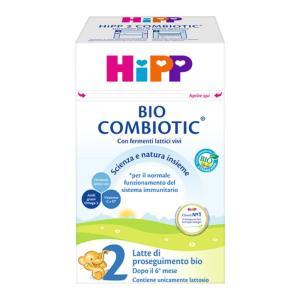 Latte di proseguimento  combiotico 2 470ml bio per bambini con vitamine e ferro per sviluppo cognitivo e immunitario