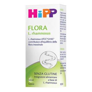 Integratore alimentare  flora 6,5ml con lacticaseibacillus rhamnosus per l'equilibrio della flora intestinale