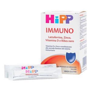 Integratore alimentare  immuno 20 stick pack con lattoferrina, zinco, vitamina d e ribes nero per il sistema immunitario e il benessere generale