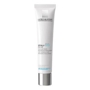 Crema antirughe rimpolpante hyalu b5 riche 40ml - nutrizione intensa per pelle secca e molto secca, levigante e riparatrice