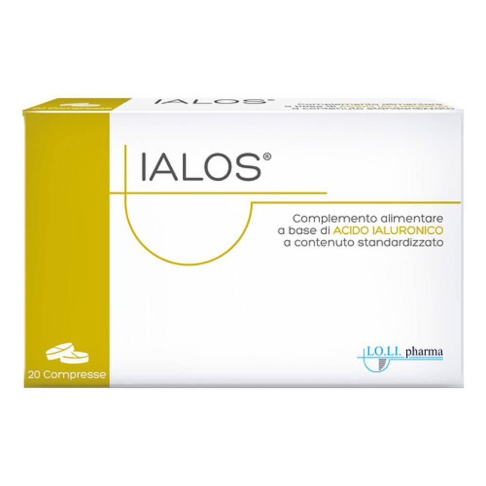 ialos integratore alimentare a base di acido ialuronico ialos 20 compresse da 250 mg per il supporto nutrizionale dell'apparato muscolo scheletrico - foto 1