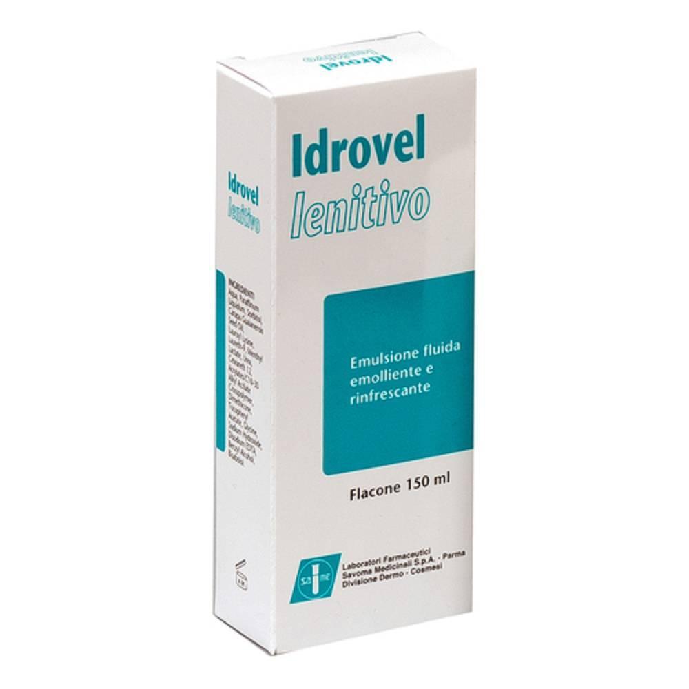 idrovel idrovel lenitivo emulsione 150ml per pelli secche e screpolate con effetto rinfrescante e sollievo immediato - foto 1