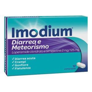 Compresse per la diarrea e meteorismo con loperamide e simeticone - trattamento sintomatico efficace