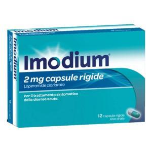 Trattamento della diarrea con loperamide hcl 2 mg -  12 capsule rigide per sintomi efficaci e sicuri