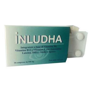 Integratore alimentare per il benessere della vista con vitamine b6, b12, e, luteina, zeaxantina, dha e acido alfa-lipoico - 30 compresse