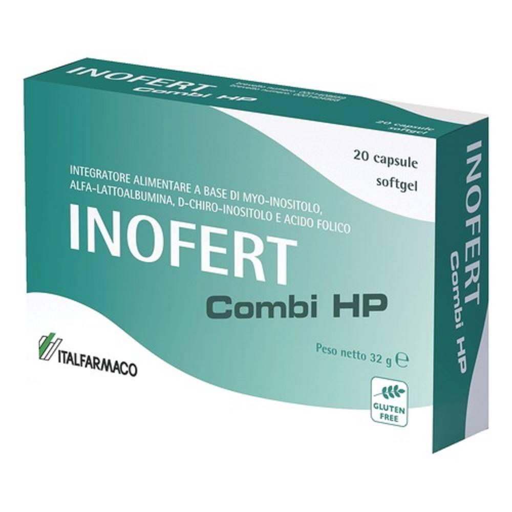 inofert integratore inofert combi hp per il benessere della pelle - 20 compresse soft per combattere l'invecchiamento - foto 1