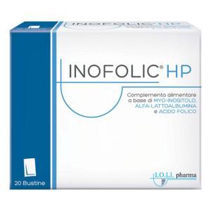 Integratore alimentare  hp 20 bustine con myo-inositolo, alfa-lattoalbumina e acido folico per gravidanza e allattamento