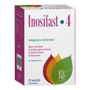 Integratore alimentare  4 per ciclo mestruale - 21 bustine da 4,5 g con myo-inositolo, soia e dioscorea
