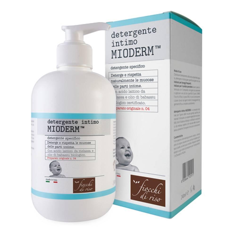 mioderm detergente intimo mioderm 240ml per neonati con estratti vegetali e acido lattico, delicato e dermatologicamente testato - foto 1