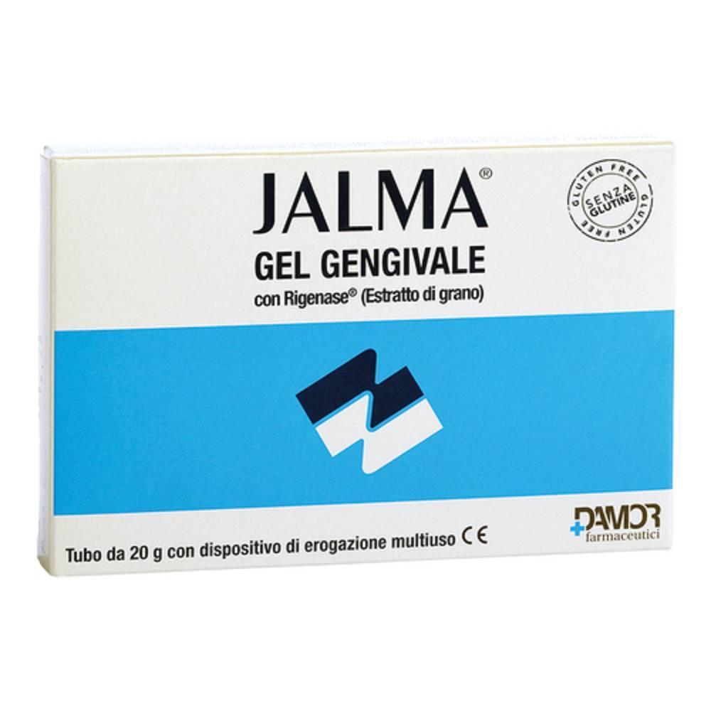 jalma gel gengivale con applicatore 20g per gengive irritate e mucosa orale - dispositivo medico per riepitelizzazione e protezione - foto 1