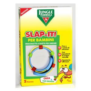 Braccialetto insettorepellente  slap-it! 1 pezzo, efficace fino a 1 mese, resistente all'acqua, ideale per bambini e ingredienti naturali