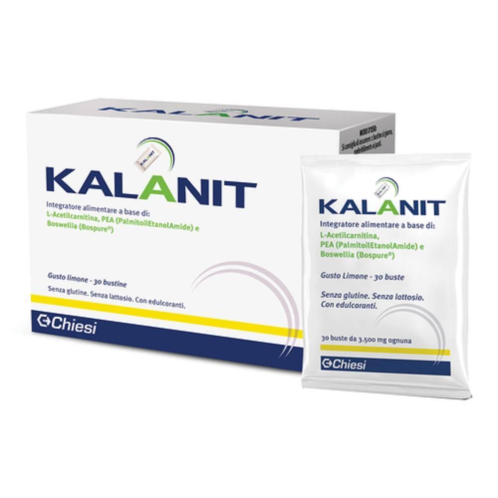 kalanit integratore alimentare kalanit con l-acetilcarnitina, pea e boswellia serrata per il benessere del sistema nervoso e la riduzione della tensione - 30 bustine da 3500 mg - foto 1